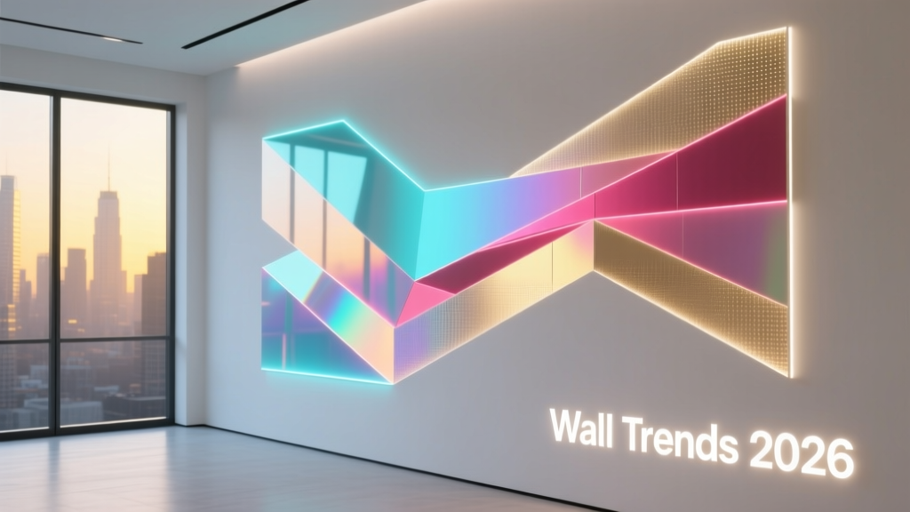 Wall Trends 2026: Material Innovation, Adaptive Surfaces, and Human-Centered Design