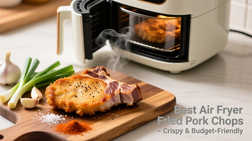 Best Air Fryer Fried Pork Chops (Crispy & Budget-Friendly)