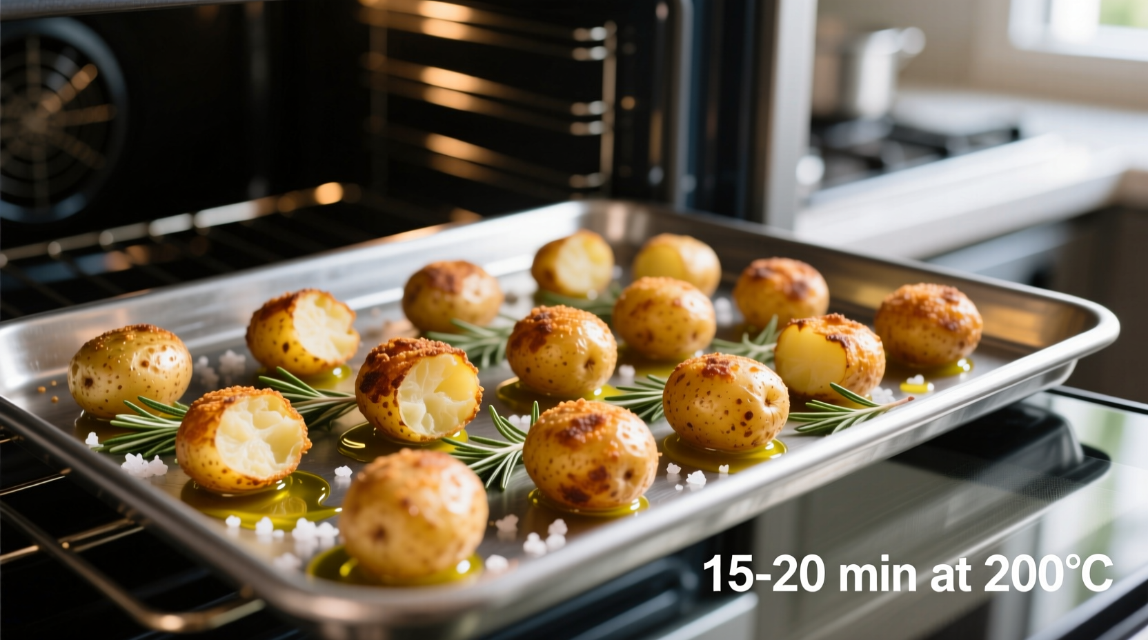 how long to cook mini potatoes in oven