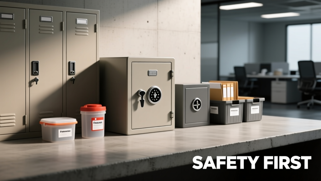 Safety Storage Essentials: Practical, Code-Compliant Solutions for Homes and Workplaces