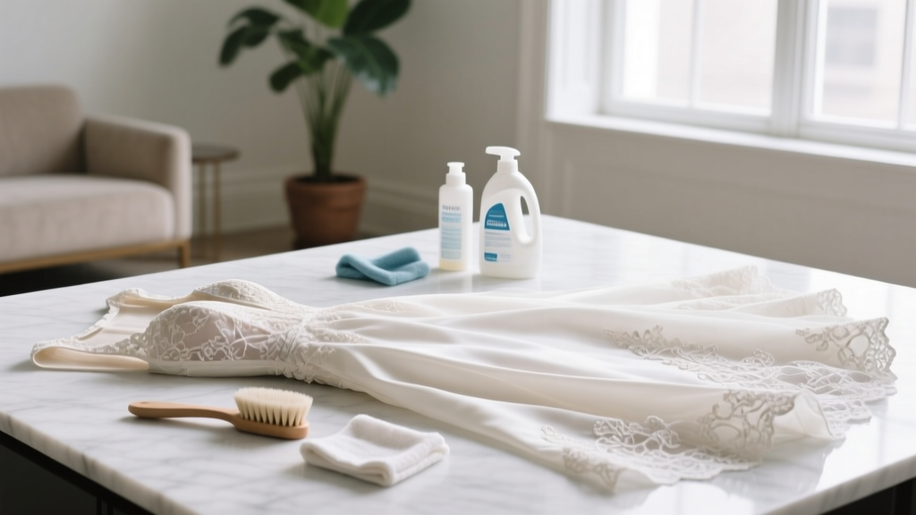 Can You Clean Your Wedding Dress Yourself?