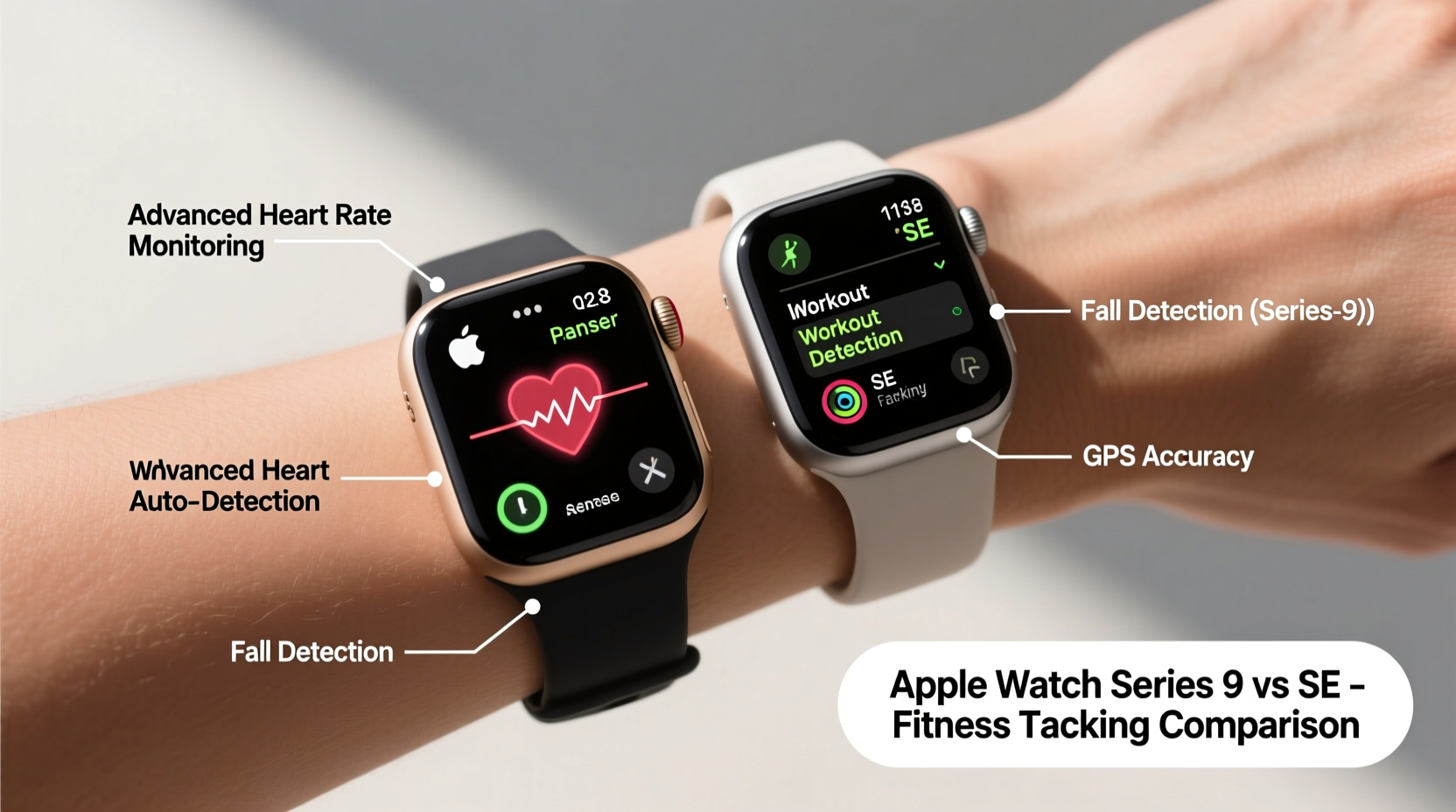 is the apple watch series 9 worth it over se for fitness tracking
