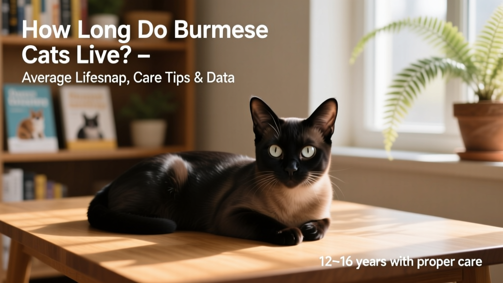 How Long Do Burmese Cats Live? Average Lifespan, Data & Care