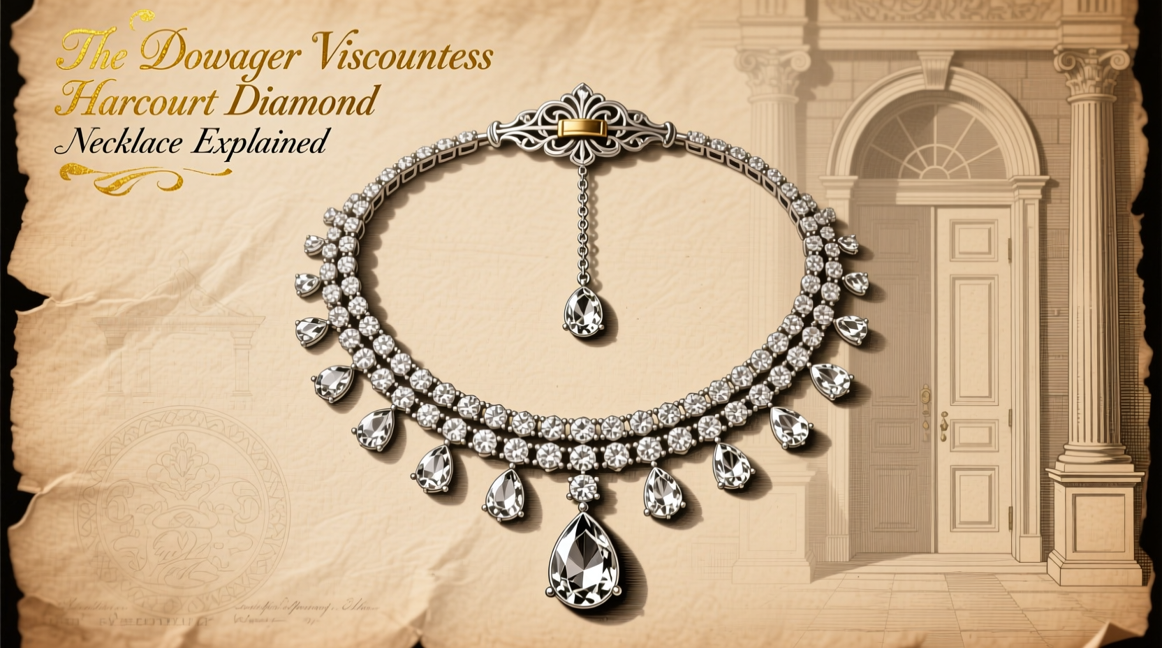 the dowager viscountess harcourt diamond necklace