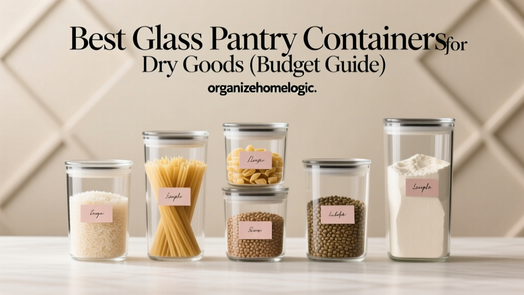 Best Glass Pantry Containers for Dry Goods (Budget Guide)
