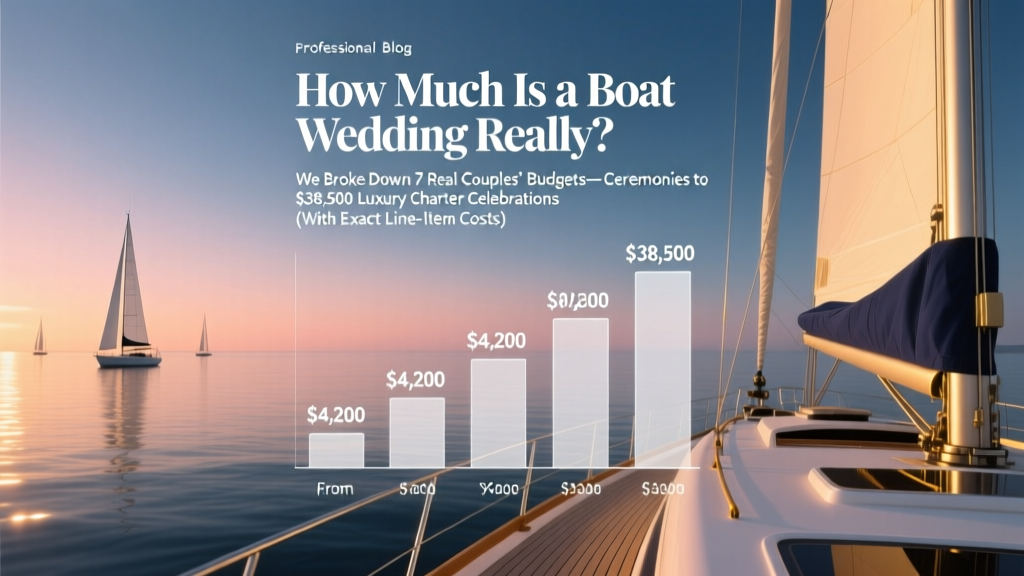 Boat Wedding Cost Breakdown (2026)