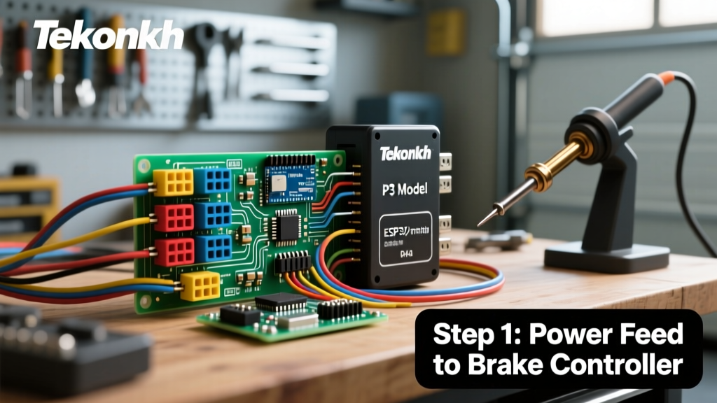 Step-by-Step Wiring Diagram for Tekonsha Brake Controller Installs