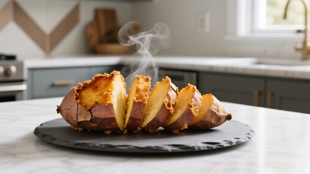 How to Air Fry a Sweet Potato Perfectly (Crispy Outside, Fluffy Inside)