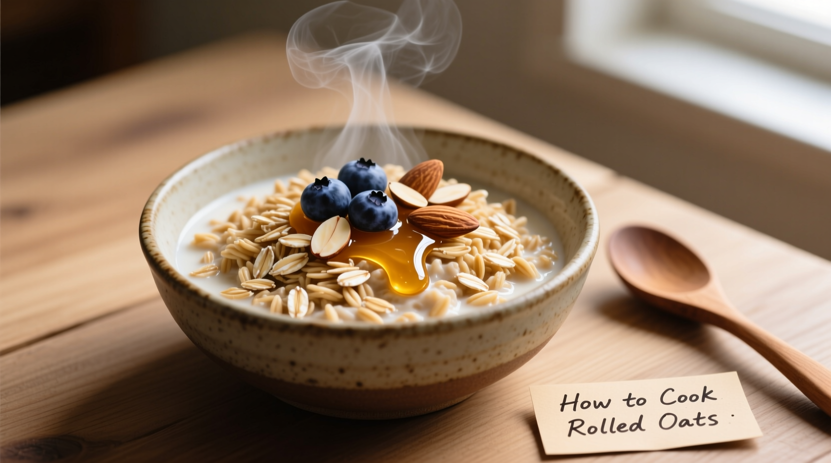 oatmeal how to cook rolled oats