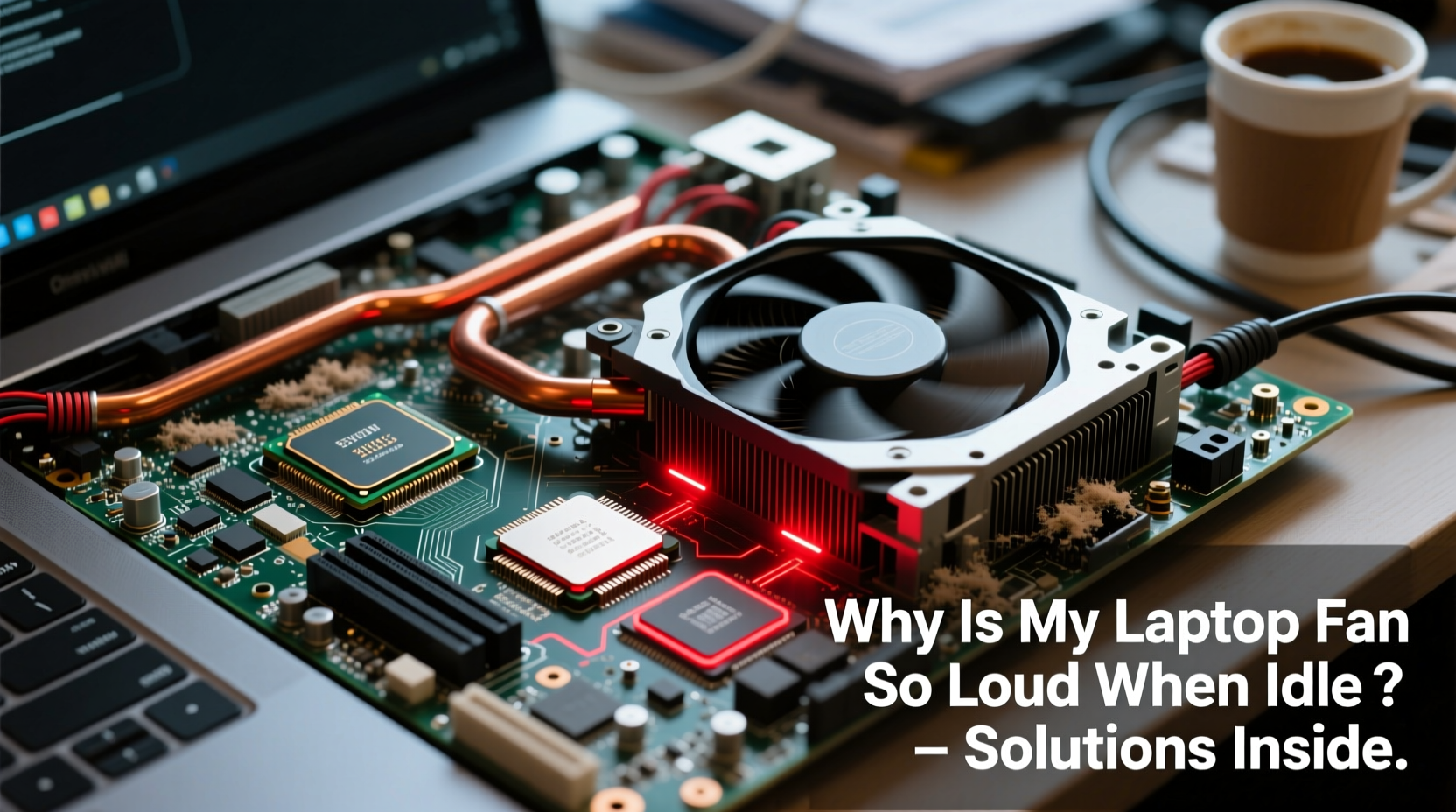 why is my laptop fan so loud even when idle and what to do about it