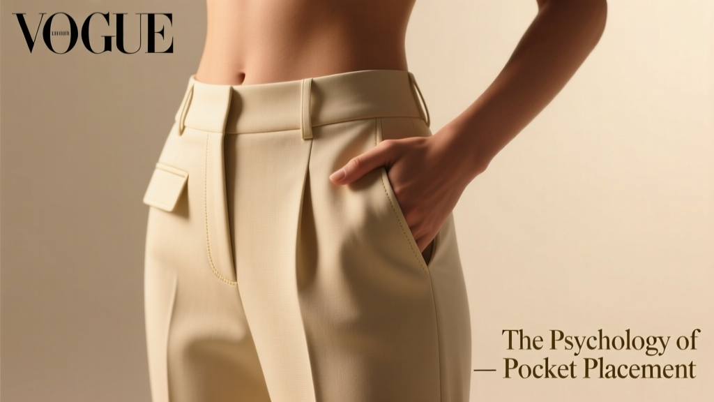 The Psychology of Pocket Placement in Women's Pants