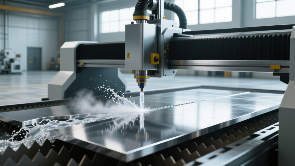 How the CNC Water Jet-Cutting Machine Uses Water to Cut Stock