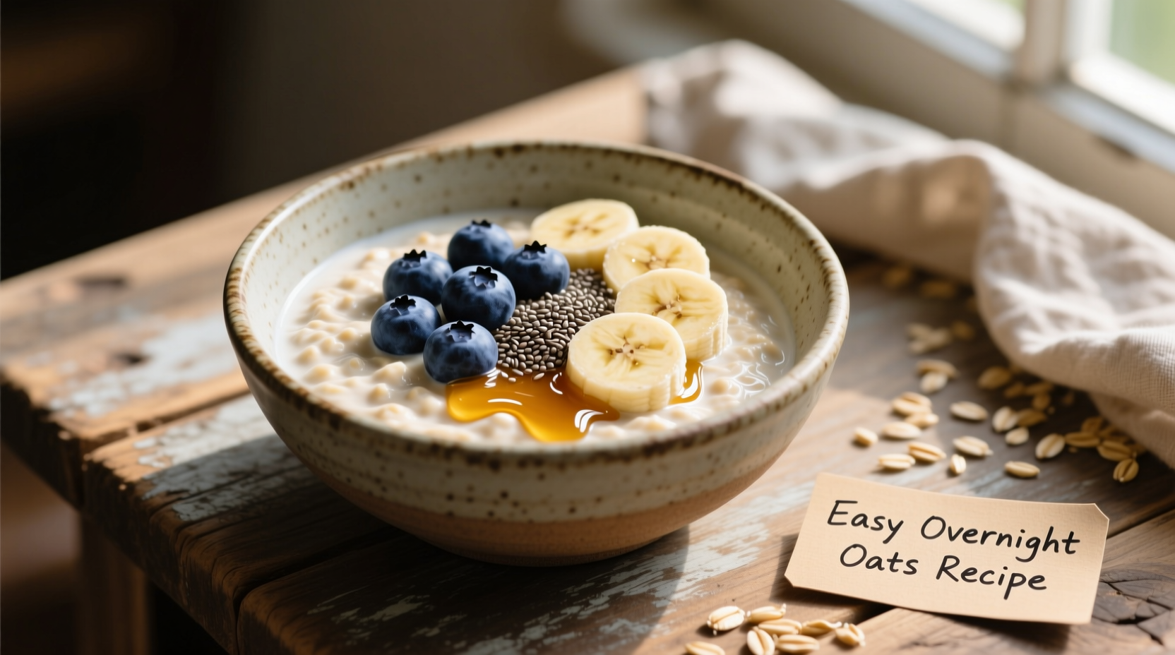 easy overnight oats recipe