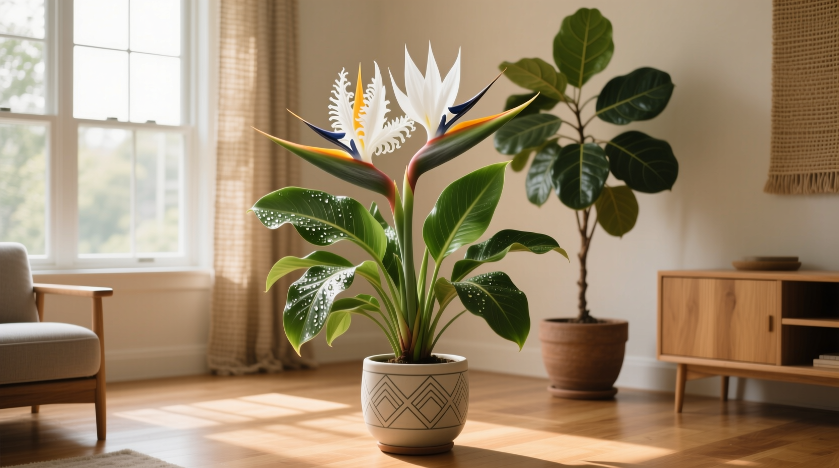 white bird of paradise indoor care