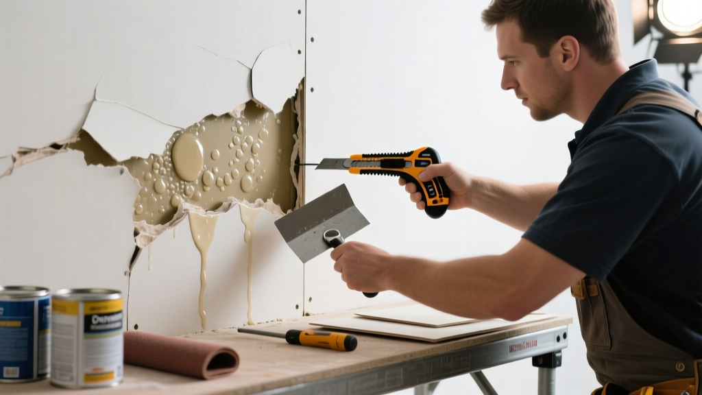 Fixing Drywall Water Damage That’s Not Drying Properly