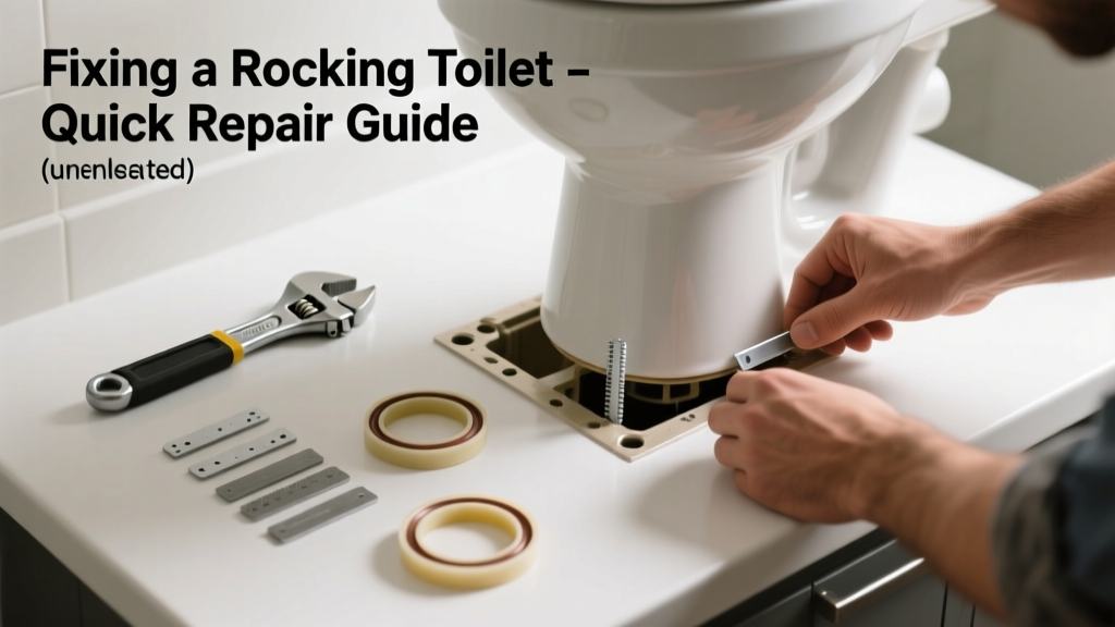 Fixing a Rocking Toilet in the Kitchen: Quick Repair Guide