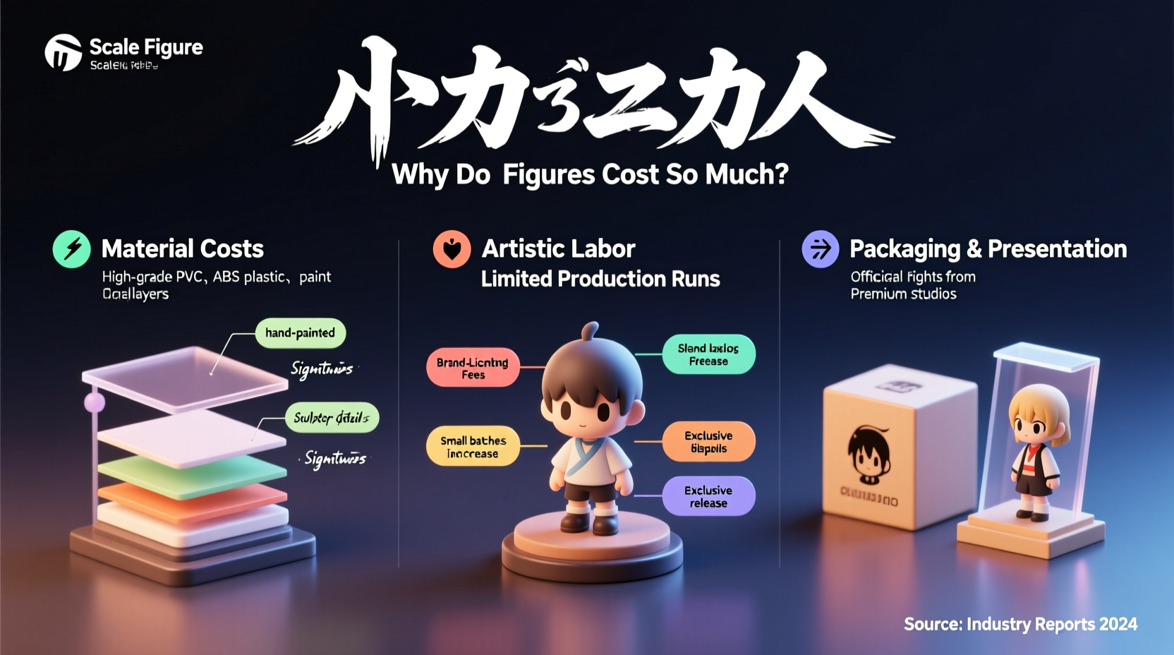 why do anime figures cost so much explaining the price of scale figures