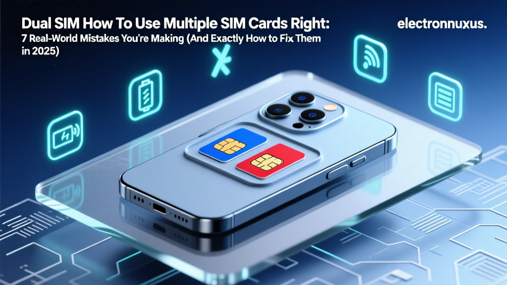 Dual SIM How To Use Multiple SIM Cards Right: 7 Real-World Mistakes You’re Making (And Exactly How to Fix Them in 2025)