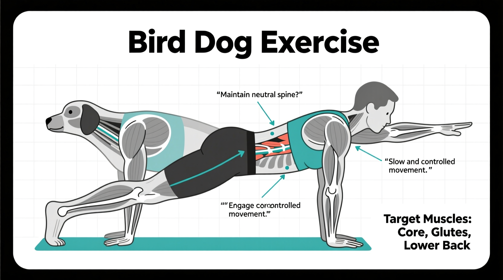 what are bird dogs in exercise
