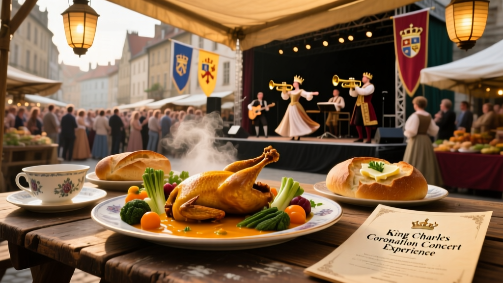 A Culinary and Cultural Immersion: Inside the King Charles III Coronation Concert Experience