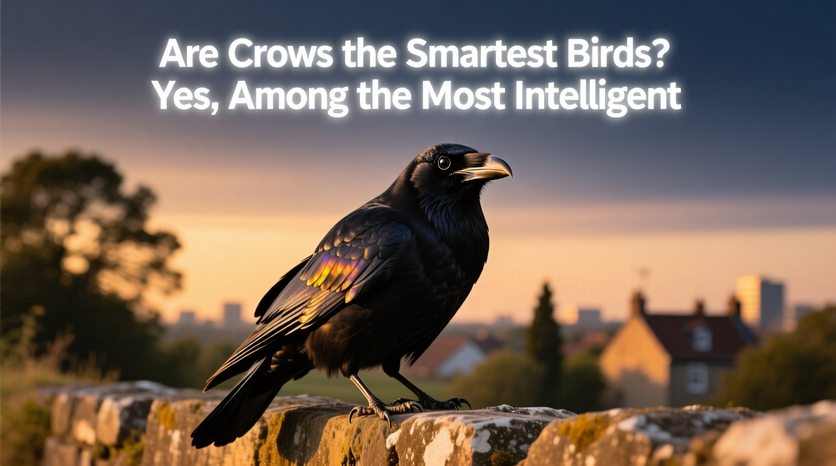 are crows the smartest birds