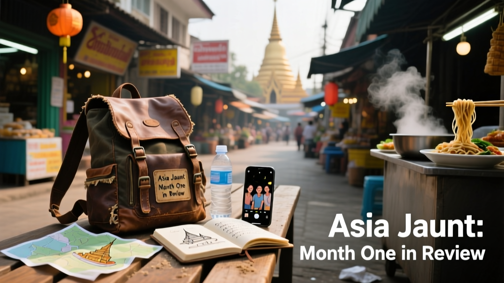 The Asia Jaunt: Month One In Review — Real Costs, Routines, and Reality Checks from Vietnam, Cambodia, and Thailand