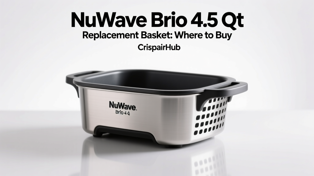 NuWave Brio 4.5 Qt Replacement Basket – Buy Now