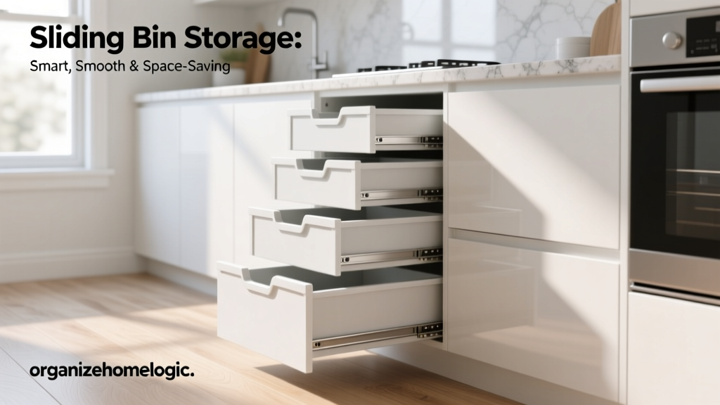 Sliding Bin Storage: Smart, Smooth & Space-Saving