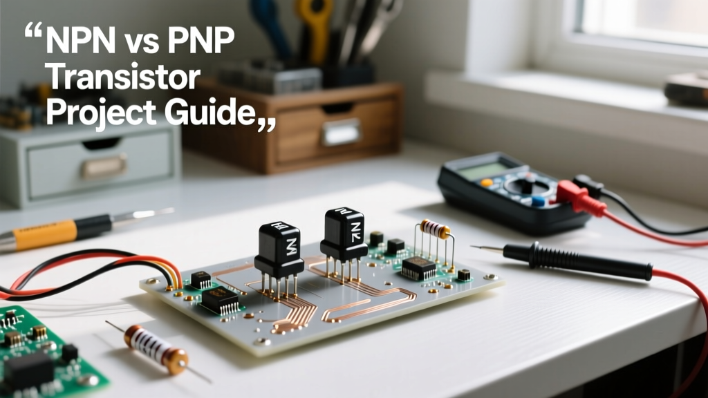 The Difference Between NPN and PNP Transistors in DIY Projects