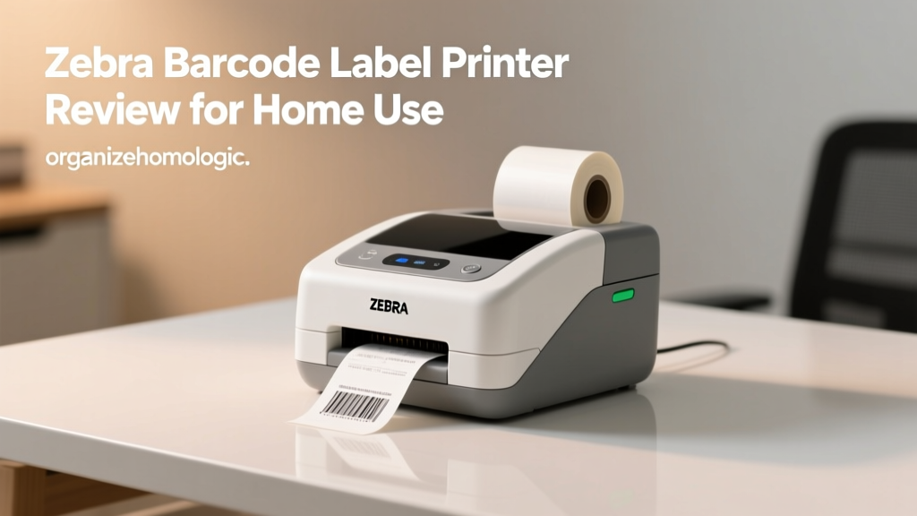 Zebra Barcode Label Printer Review for Home Use