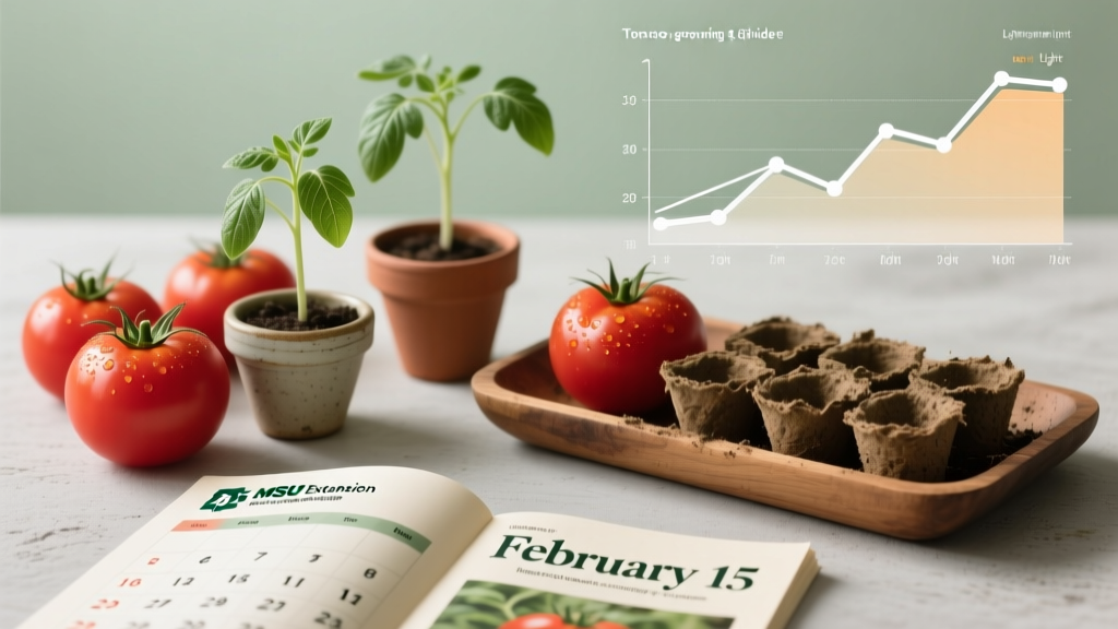 Michigan Tomato Seed-Starting Calendar (2026)