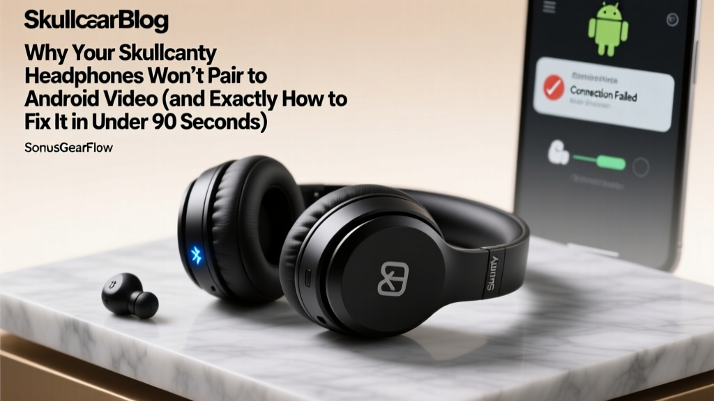 Skullcandy Android Pairing Fix (2026)