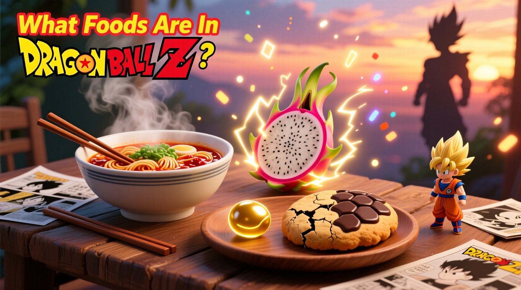 what foods are in dragon ball z