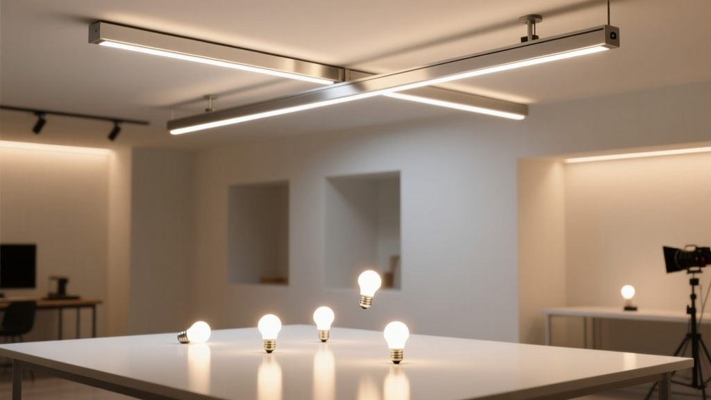CRI 95+ LED Strip Kits for Art Studio Walls