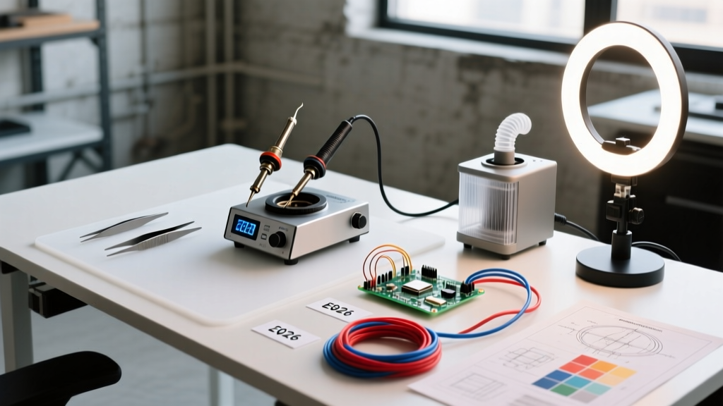Iron Soldering Kit Workspace Setup Guide for 2026