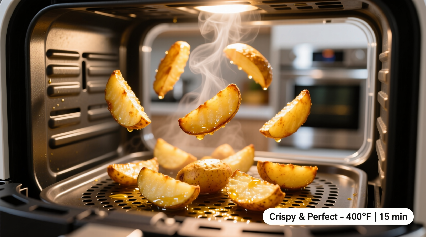 Perfect Air Fryer Potato Wedges: Crispy in 20 Minutes