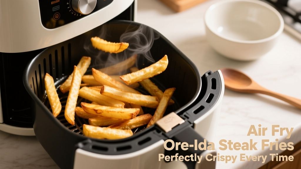 Air Fry Ore-Ida Steak Fries Perfectly (Crispy Every Time!)