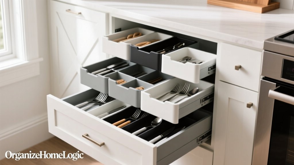 Where to Buy Stackable Kitchen Drawer Organizers
