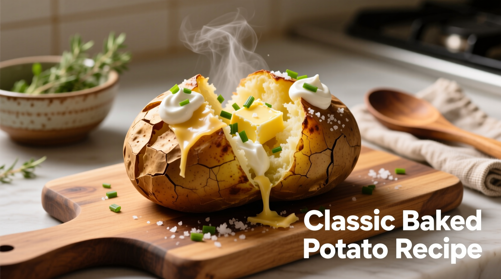 Perfect Baked Potato Recipe: Simple 4-Ingredient Method