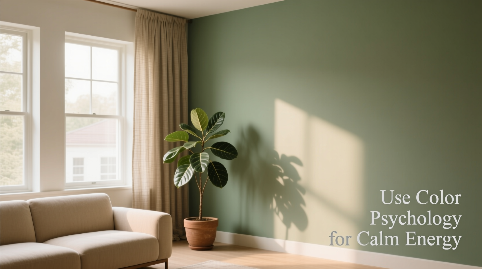 how to use color psychology when painting your home for calm energy