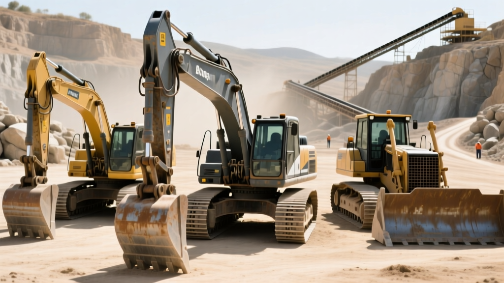 Heavy Equipment Signage for Quarry Crusher Maintenance Schedules