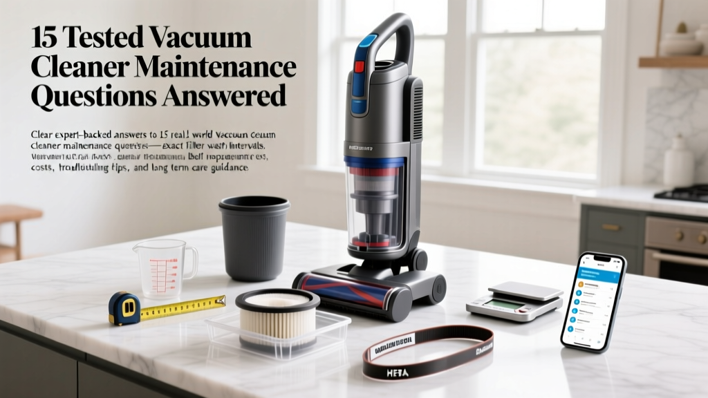 15 Tested Vacuum Cleaner Maintenance Questions Answered