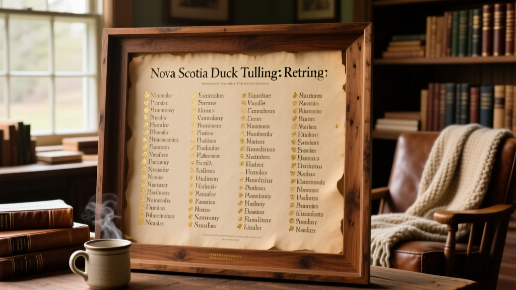 150+ Popular & Unique Nova Scotia Duck Tolling Retriever Names
