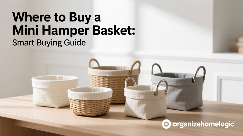 Where to Buy a Mini Hamper Basket: Smart Buying Guide