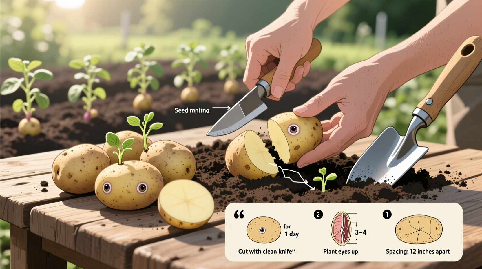 How to Plant Potato Seeds: Complete Step-by-Step Guide