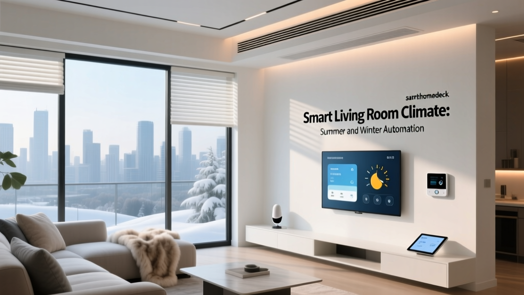 Smart Living Room Climate: Summer and Winter Automation