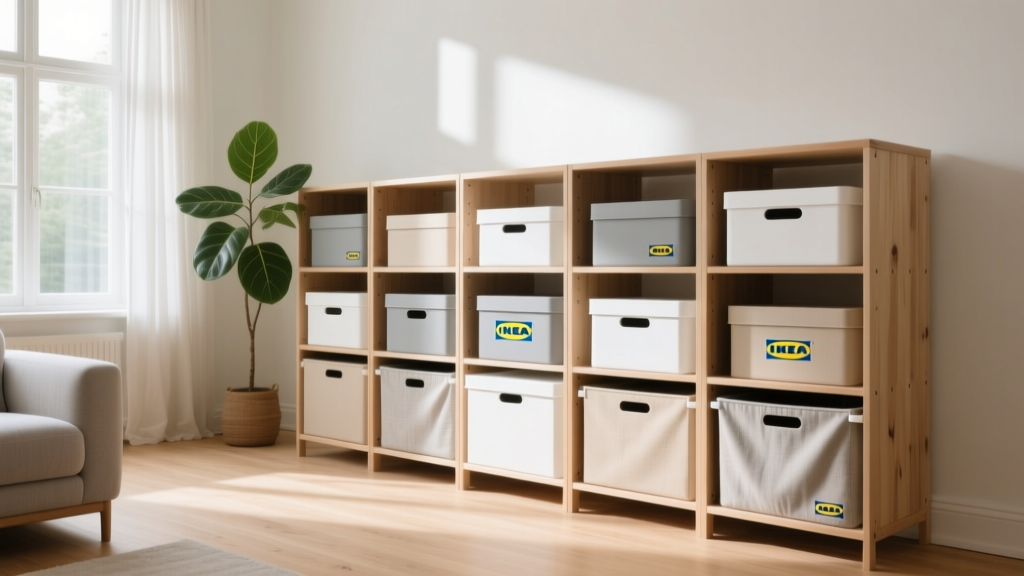 What Storage Boxes Fit the IKEA Kallax Shelf?