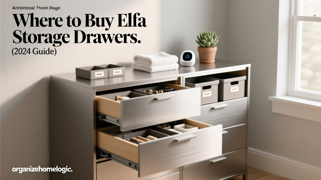 Where to Buy Elfa Storage Drawers (2024 Guide)