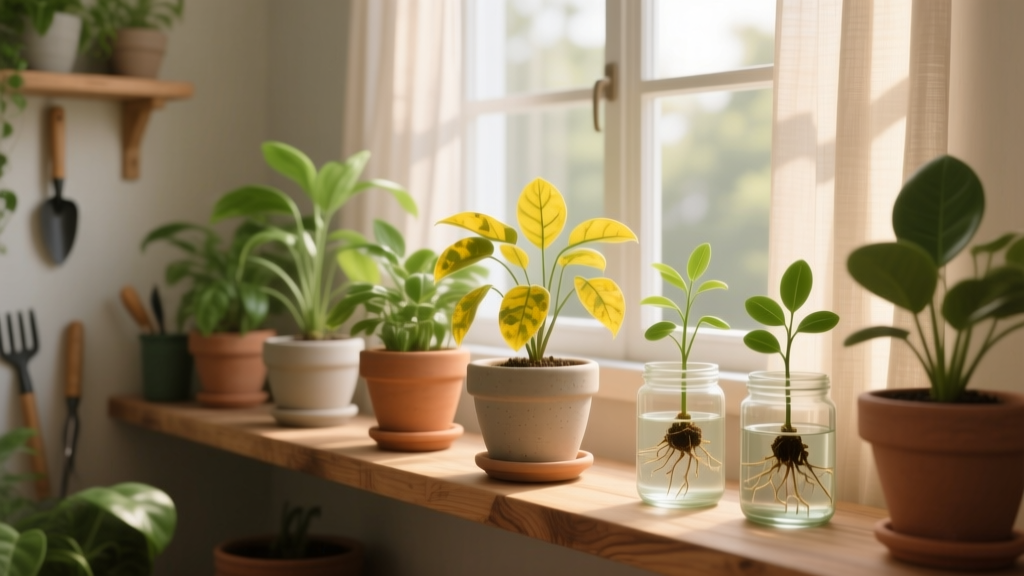 Why Indoor Plants Turn Yellow — And When Propagation Helps