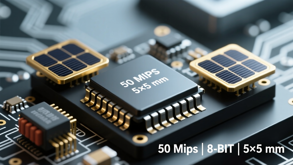 How a 50 MIPS 8-Bit MCU Fits Inside a 5 × 5 mm Package: Power Efficiency, Thermal Integrity, and Real-World Design Trade-offs